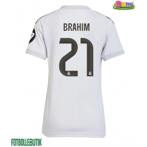 Real Madrid Brahim Diaz #21 Hemmatröja Kvinnor 2025-26 Kortärmad